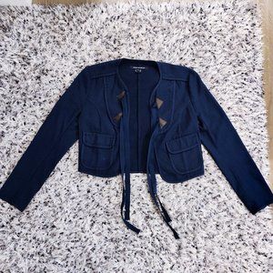 French Connection Open Front Blue Dress Cover-up